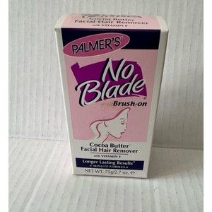 NEW Palmer's No-Blade Brush On Cocoa Butter Facial Hair Remover 2.7 oz